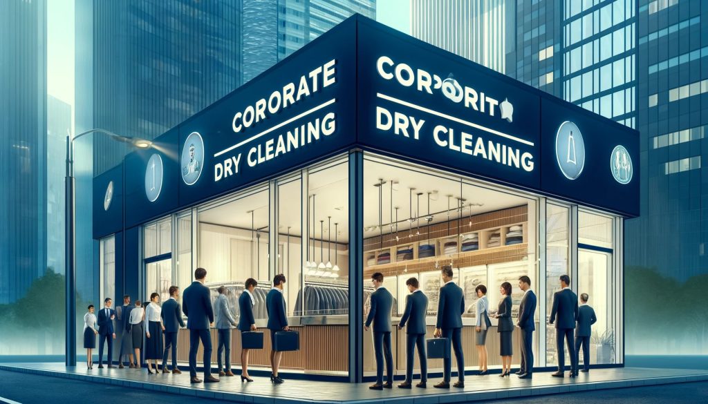 corporate drycleaning service