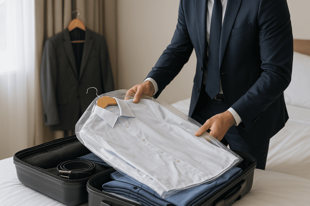 Business Travelers dry cleaning