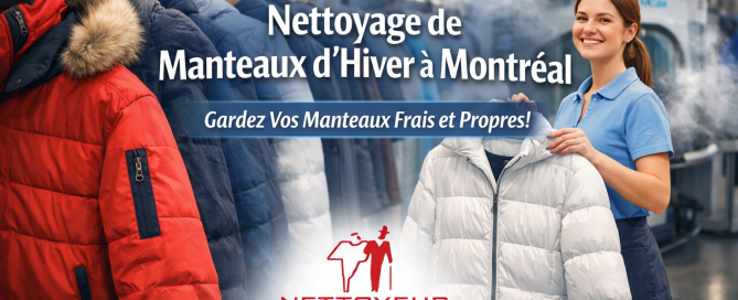 Nettoyage de manteaux d’hiver